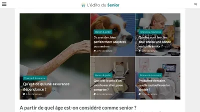 L'édito du Senior