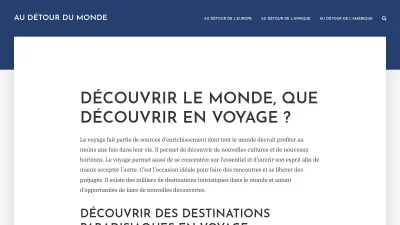 Au-detour-du-monde.com