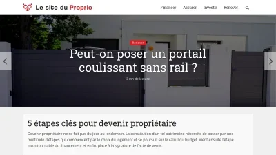 Lesiteduproprio.fr