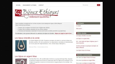 Blog Bijoux Ethiques