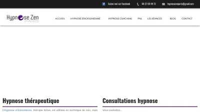 Hypnose Zen Paris