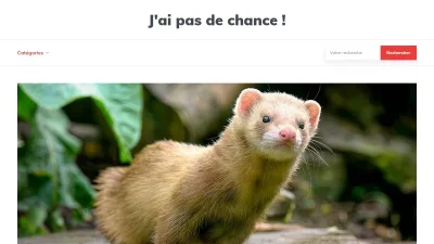 J'ai pas de chance