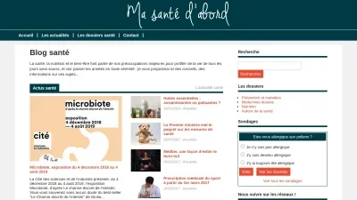 Ma santé d'abord