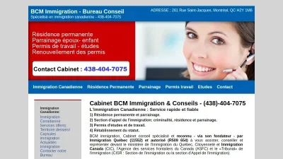 BCM Immigration Canada