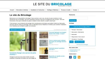 Le site du Bricolage