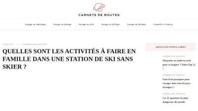 Carnets de Routes